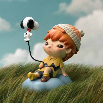 Hirono × Snoopy Figure