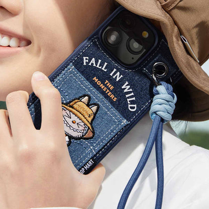 THE MONSTERS Fall in Wild Series-Lanyard Phone Case