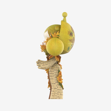 MEGA α SKULLPANDA 1000% Van Gogh Museum Sunflowers