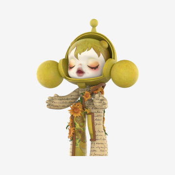 MEGA α SKULLPANDA 1000% Van Gogh Museum Sunflowers