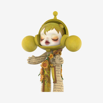 MEGA α SKULLPANDA 400% Van Gogh Museum Sunflowers