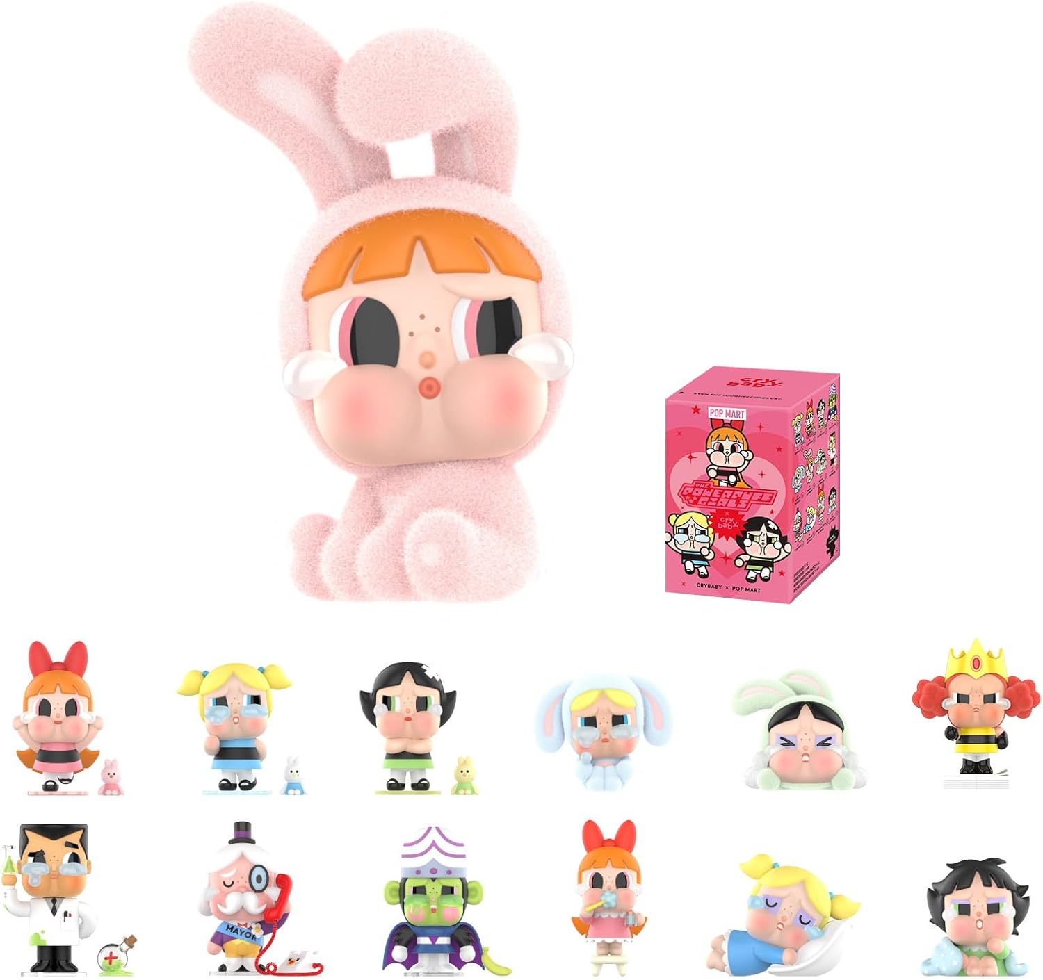 POP MART Crybaby x Powerpuff Girls Series Figures