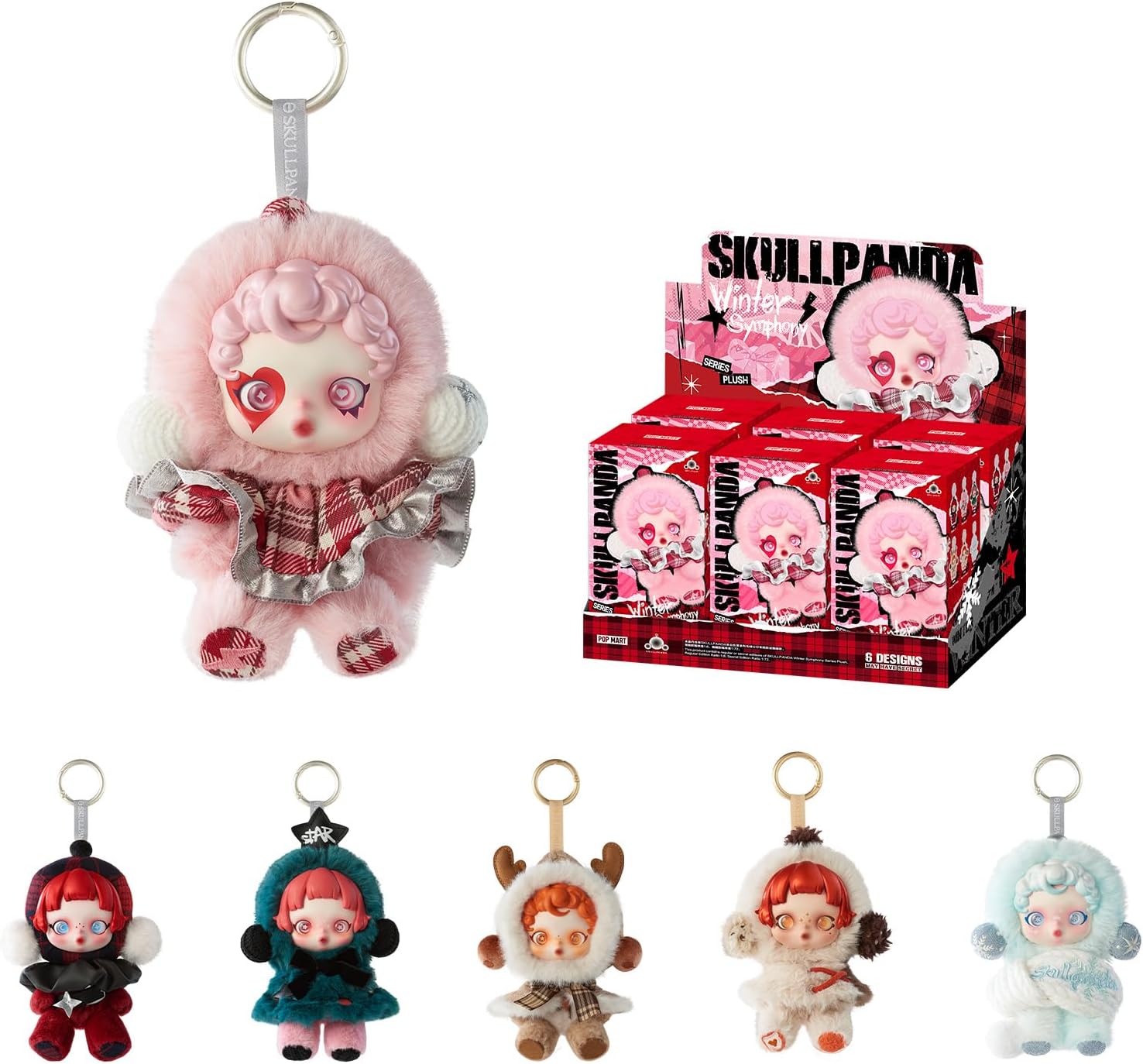 POP MART SKULLPANDA Winter Symphony Series Plush