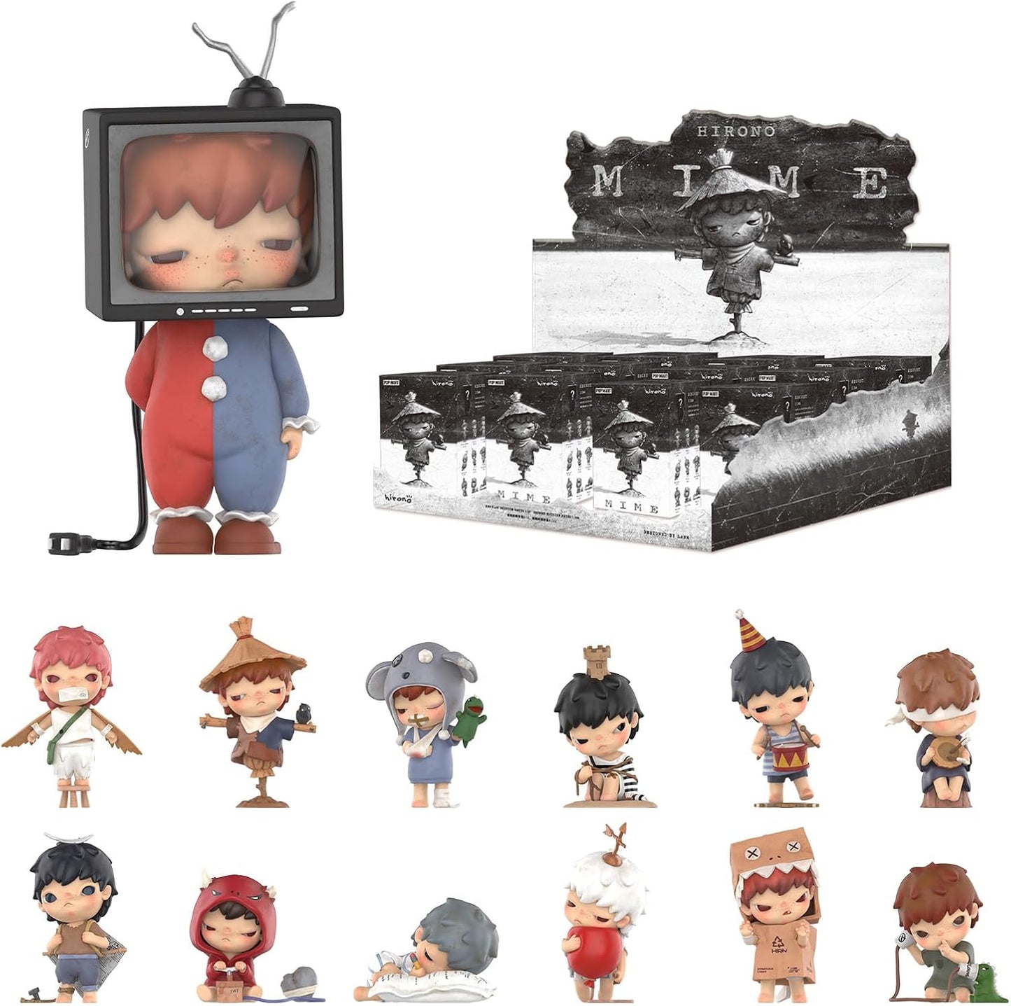 Hirono Mime Series Figures