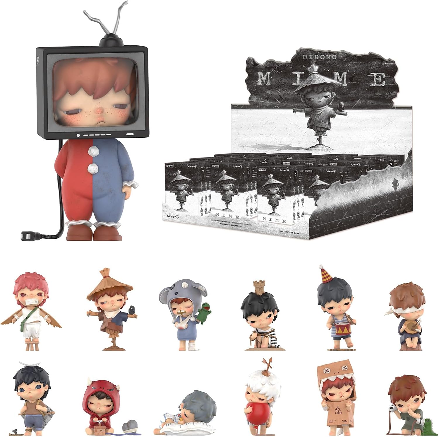 POP MART Hirono Mime Series Figures