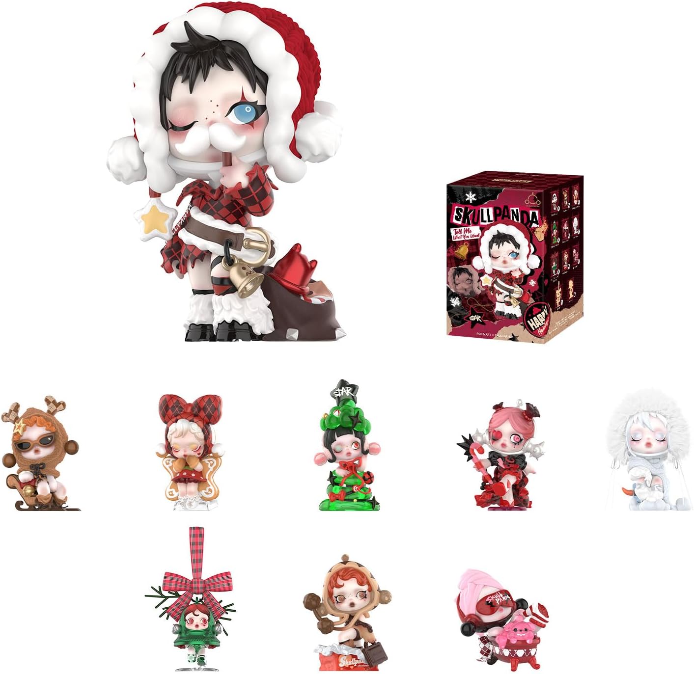 POP MART SKULLPANDA Wishing Time Series Blind Box Figures