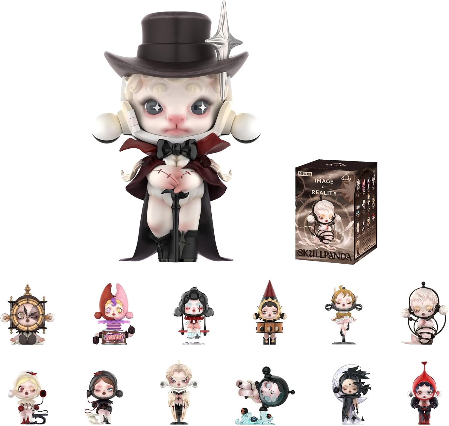 POP MART SKULLPANDA Image of Reality Series Figures