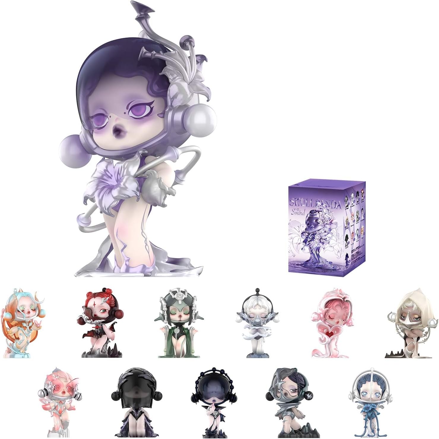 POP MART SKULLPANDA The Sound Series Figures