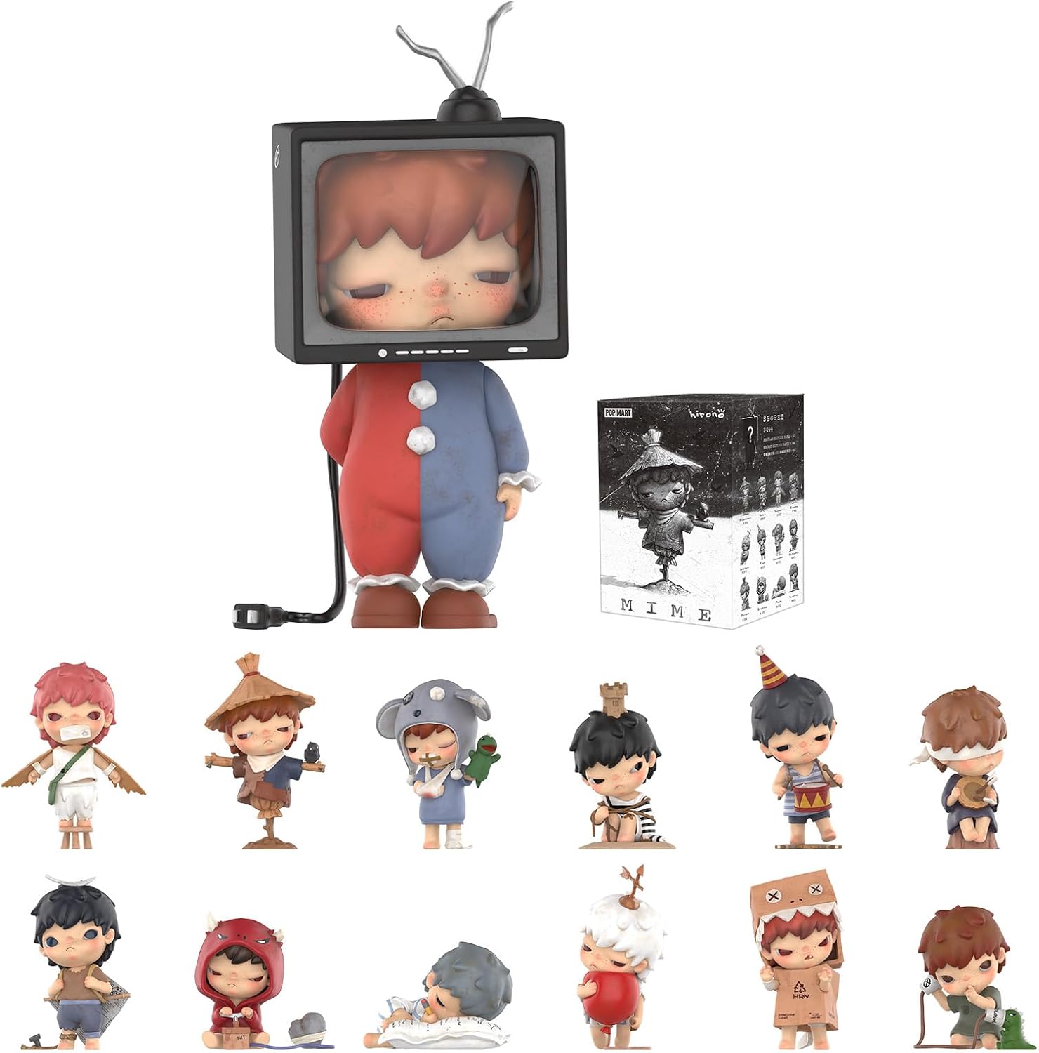 POP MART Hirono Mime Series Figures