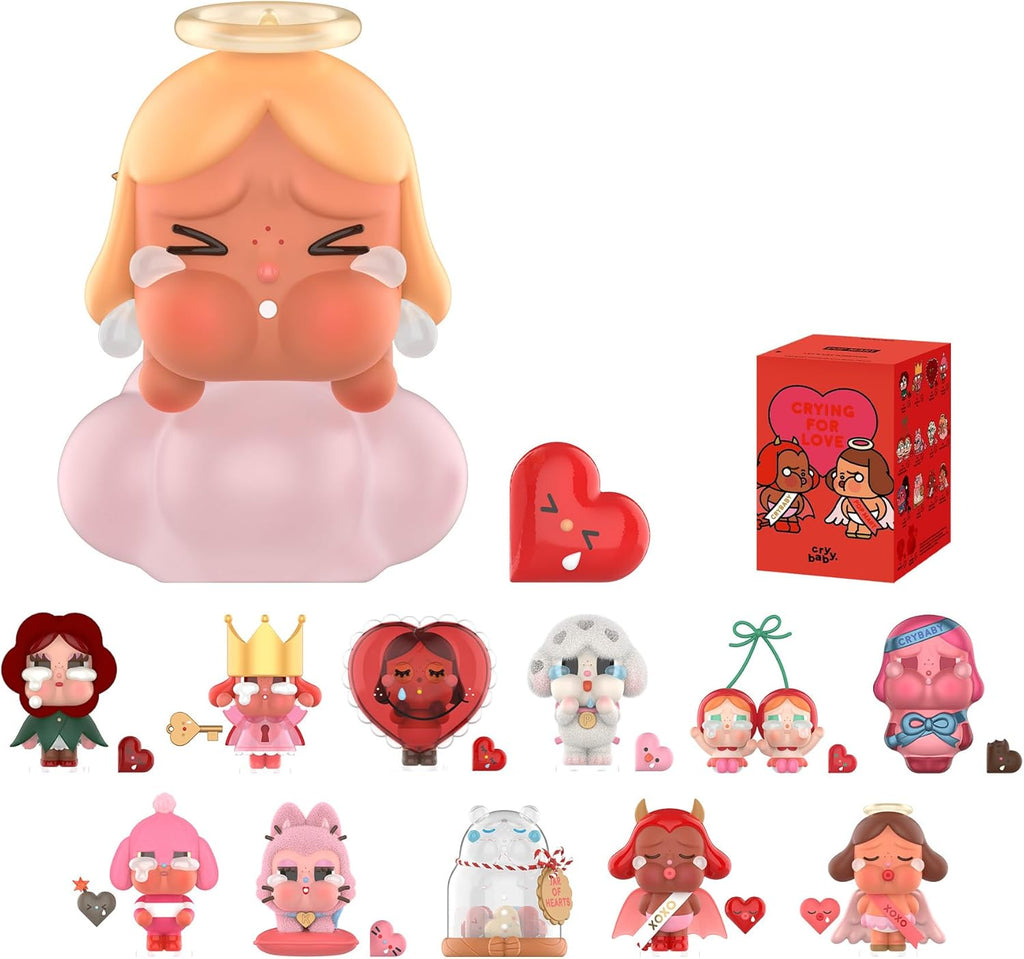 POP MART Crybaby Crying for Love Series Figures