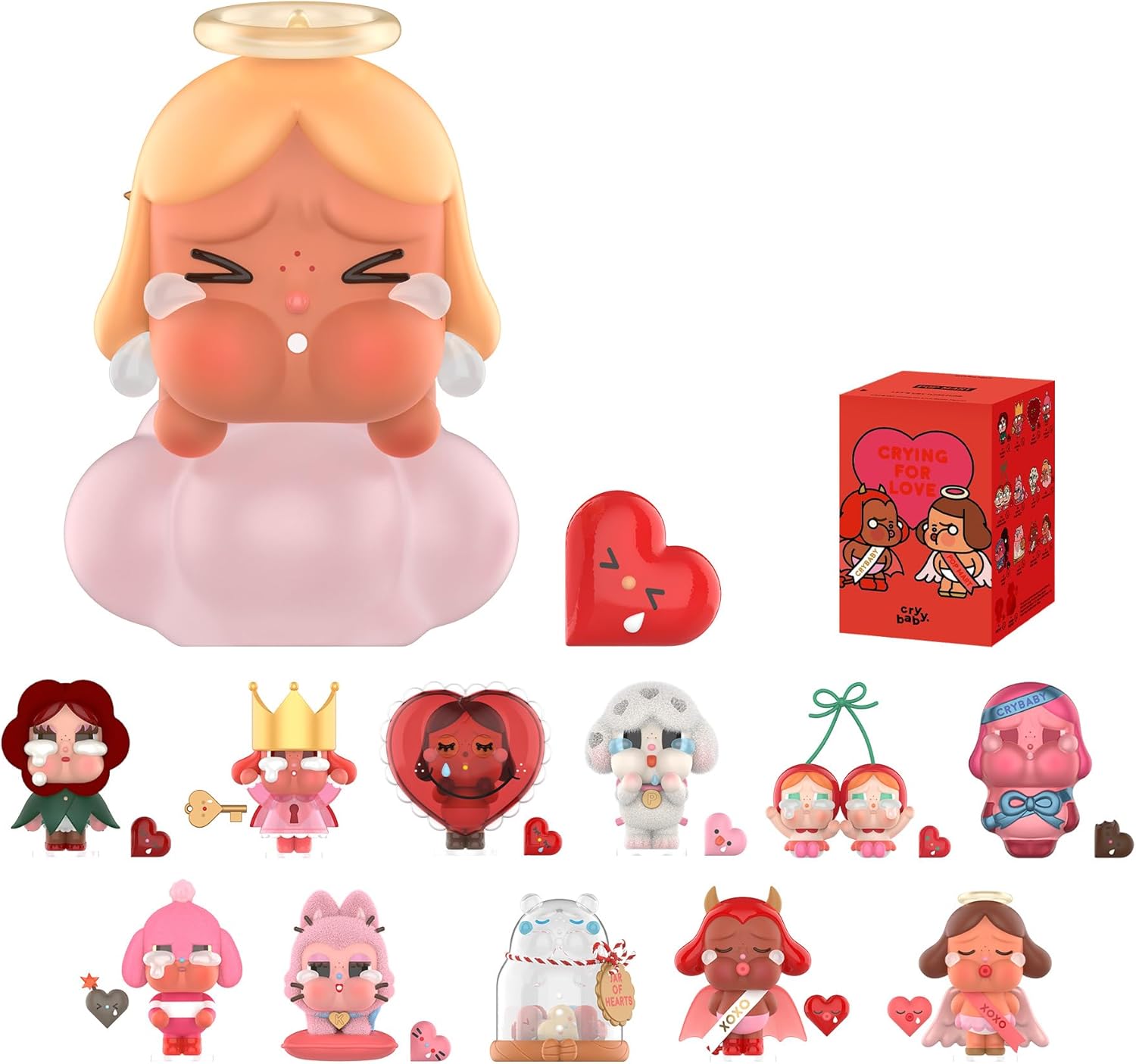 POP MART Crybaby Crying for Love Series Figures