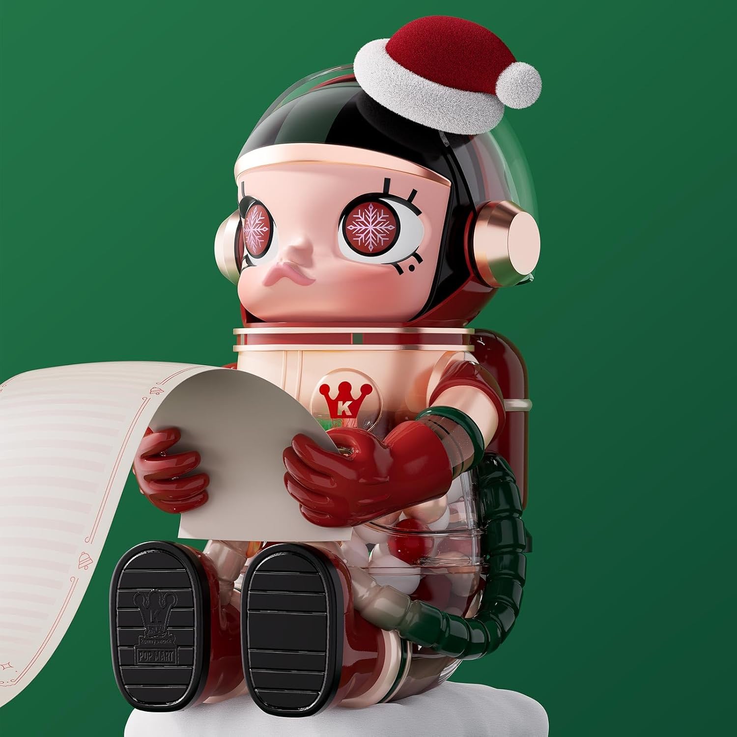POP MART MEGA Space Molly 400% Christmas 2025