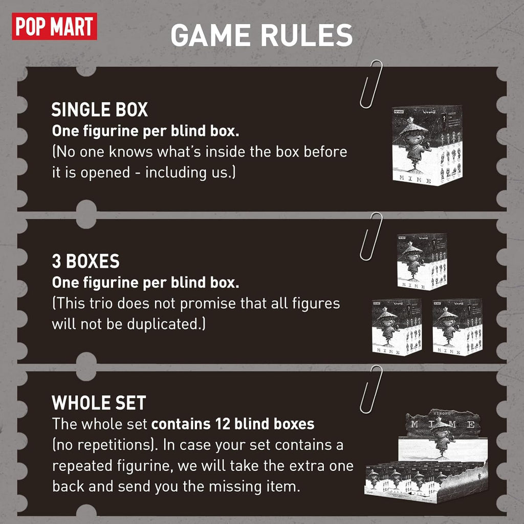 POP MART Hirono Mime Series Figures