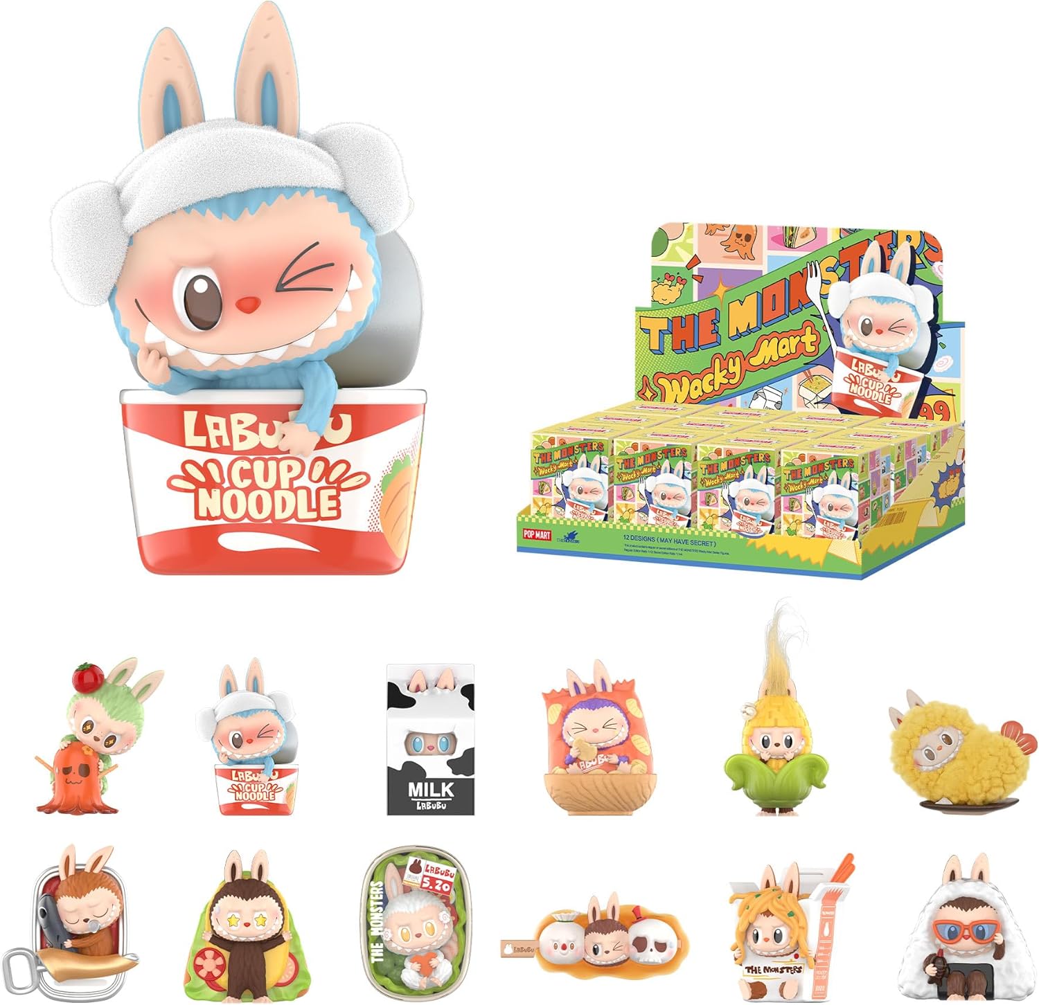THE MONSTERS Wacky Mart Series Blind Box Figures