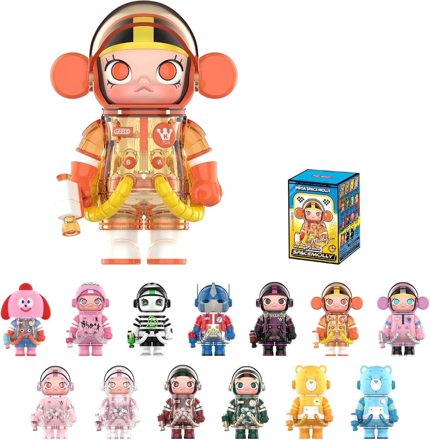 POP MART MEGA Space Molly 100% Series4 Blind Box Figures