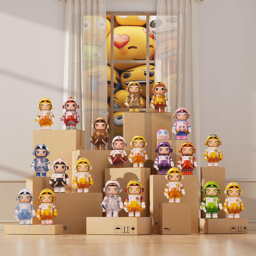 POP MART MEGA Space Molly 100% × Emoji Series
