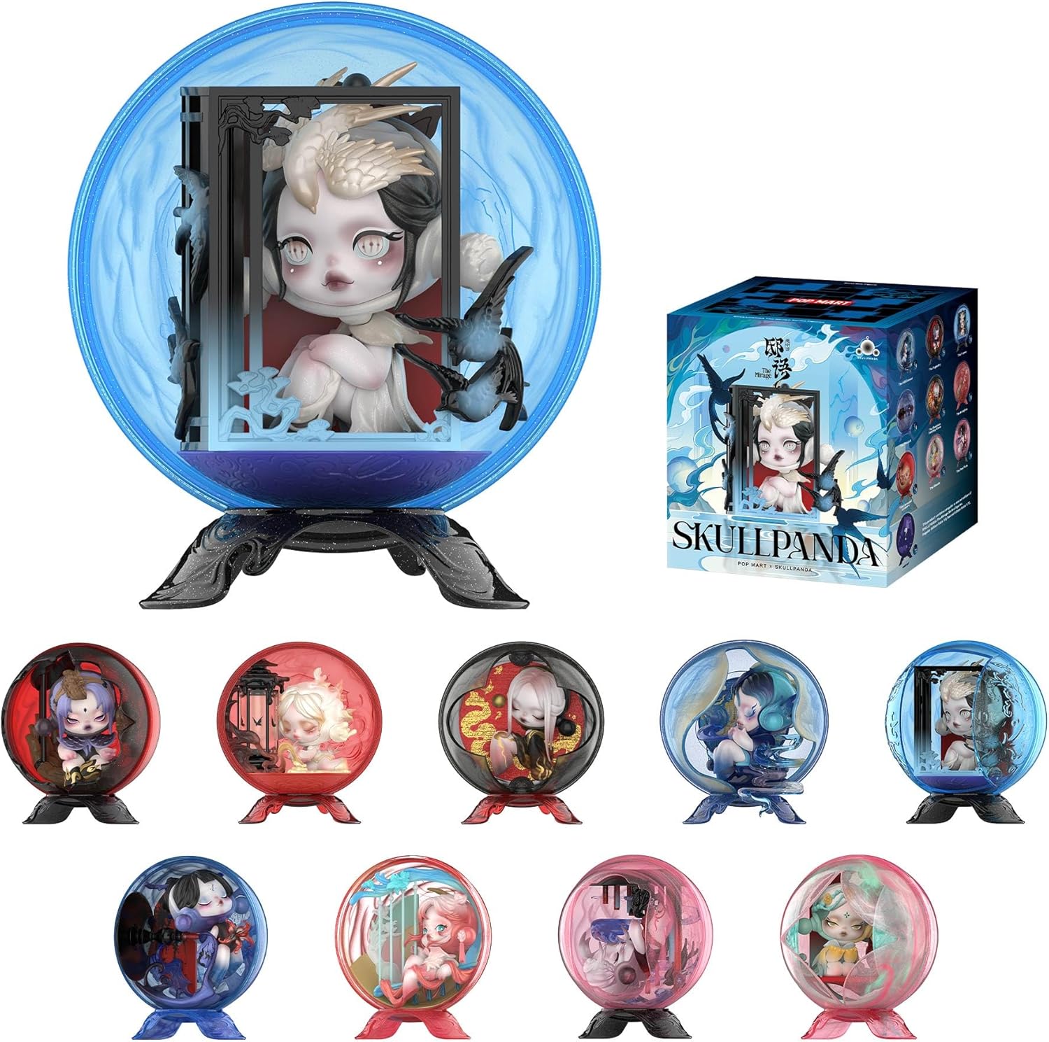 POP MART SKULLPANDA The Mirage Series Figures Blind Box Figures
